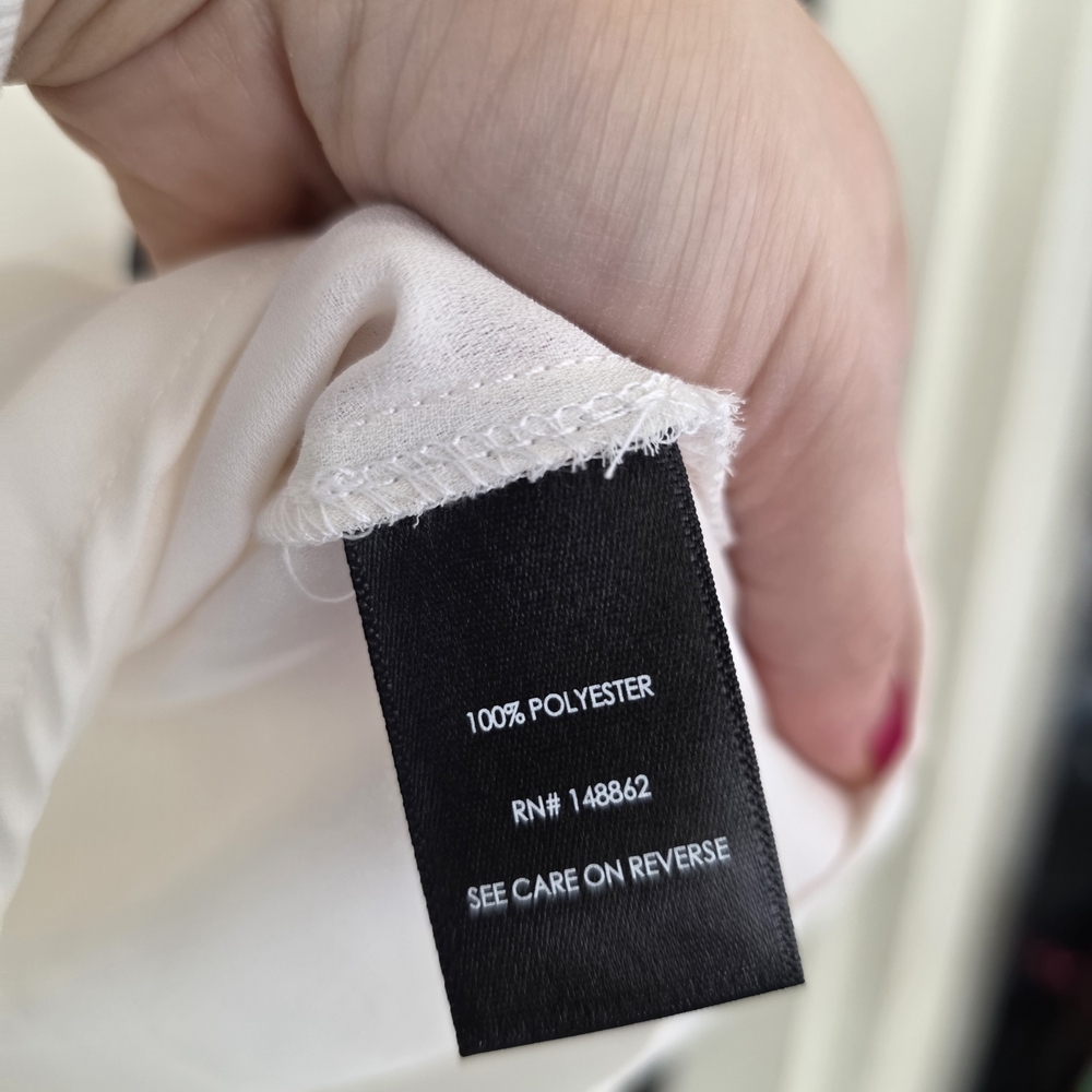 NWT Torrid Sheer Blouse Sz 3 3x Elegant Cream Blouse - Picture 8 of 8